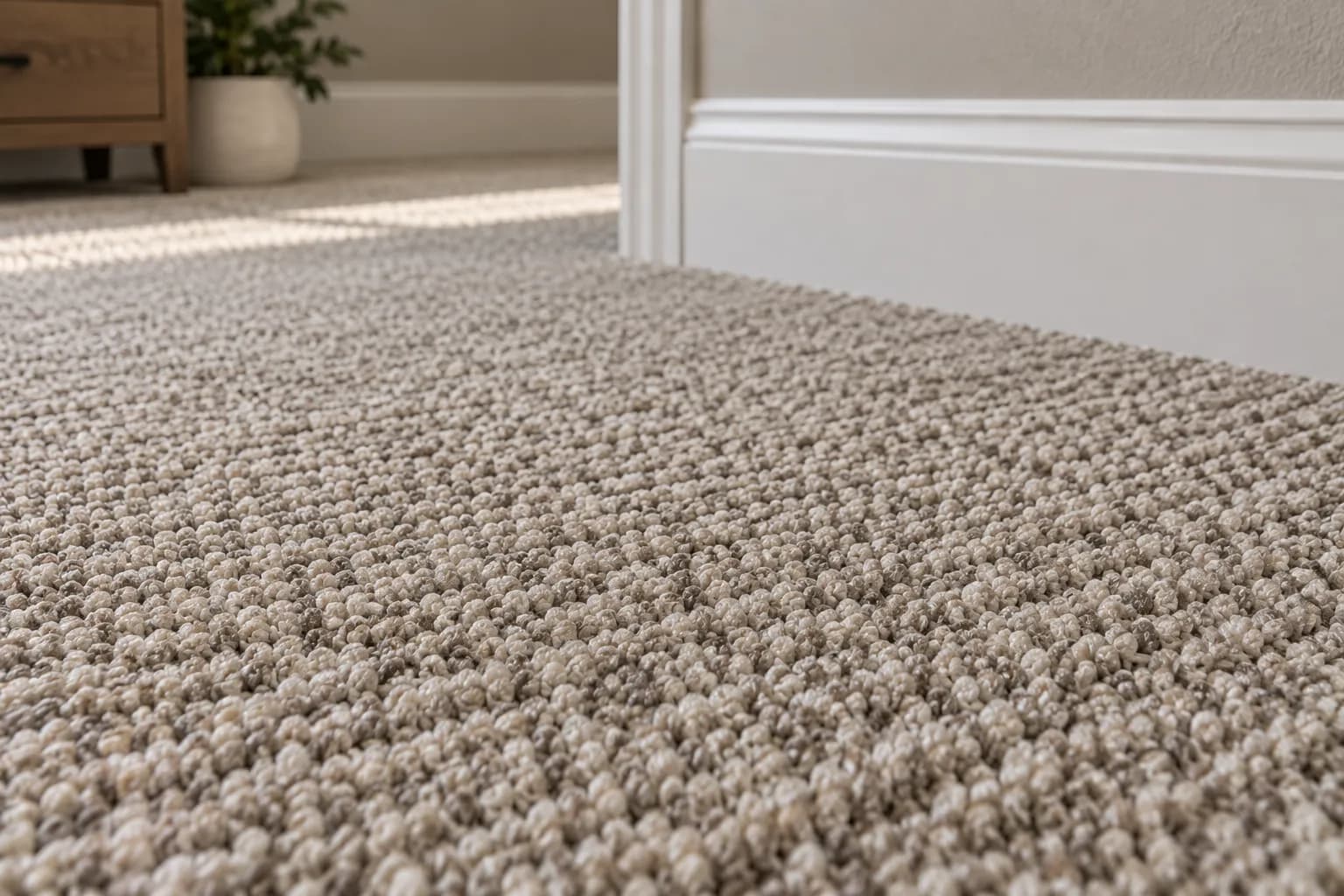 Textured carpet detail